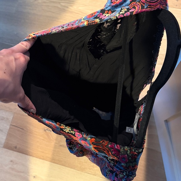 Mona Burnout Velvet Mini Dress - Picture 13 of 16